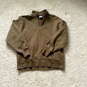 Aritzia TNA 1/4 zip sweatshirt